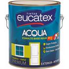 Eucatex Tinta Esmalte Brilho Base Agua.3,6 Branco