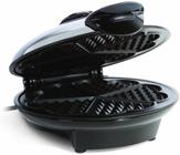 Euro Cuisine WM520 Eco Friendly Heart Shaped Waffle Maker - PTFE e PFOA Free Non Stick Plates, Prata