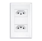 EVIDENCE Interruptor Tomada Dupla 20A com Placa - FAME (2916)