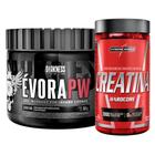 Evora Pré Treino 150g + Creatina Pura 120 Cap Integralmedica