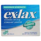 Ex-Lax Pills Maximum Relief 24 ct por Novartis Consm Hlth Inc (Pacote de 6)