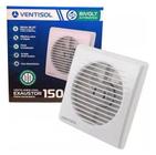 Exaustor De Banheiro Micro Ventilador Ventisol 150m Bivolt