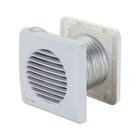 Exaustor Kit Ventilador Axial KEXB 100mm Branco - Ventisol