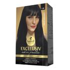 Excllusiv Color Pratic - Kit Coloração 1.0 Preto Azulado