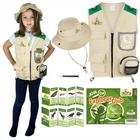 Explorer Costume Brinquedos infantis alegres para crianças de 3 a 7 anos