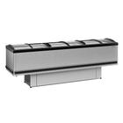 Expositor Ilha Gelopar Para Congelados Plus 819 Litros Inox 127V GESV-290C TI