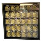 Expositor Porta 50 medalhas Preto cod 12003
