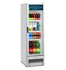 Expositor Vertical Refrigerador Slim VB28R Geladeira Branca R290 Plástico 324L - Metalfrio