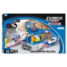 Express Wheels Garagem Polícia 40 Peças Multikids - BR1237