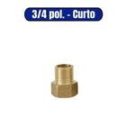 Extensão Latão 3/4 pol. CURTO - GARDEN (10860E)