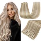 Extensões de cabelo Clip in Easyouth Real Human Hair 40cm 70g