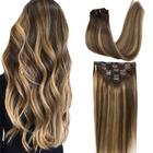 Extensões de cabelo GOO GOO Clip-in Real Human Hair 120g 40cm