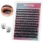 Extensões de cílios Mayhug Lash Clusters 144 Clusters D Curl