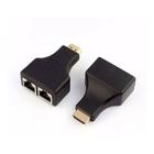 Extensor Adaptador Hdmi 3d Por Cabo De Rede Rj45 Cat-5e/6