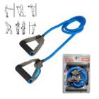 Extensor Elástico 1 Via Forte Azul Liveup 17 Lbs - 7,71 Kg