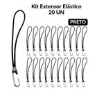 Extensor Elástico Borrachinha Corda Lona Caminhão 35 Cm 20Un