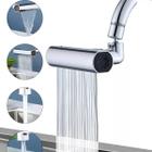 Extensor Flexível para Torneira com 4 Jatos Cascata e Rotação 360