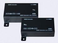 Extensor HDMI 60M via Cat5e/Cat6 HDMI Bivolt