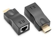 Extensor Hdmi Lotus 30 Metros Via 1 Cabo De Rede