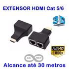 Extensor HDMI via cabo de rede Cat 5/Cat 6 1080P 3D 30Mts - KNUP