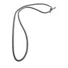 Extensor ou Corda Elastica Sem Gancho 50cm Cinza- 15UN