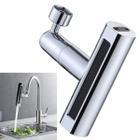 Extensor Torneira Cozinha 4 Modos Arejador Adaptador Pia Cascata Gira 360º Agua Alta Pressao Ajustavel Giratorio Anti Respingos Limpeza Bica Casa