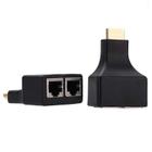 Extensores de porta dupla HDMI para RJ45 de até 30 m (2 adaptadores) - Wokex