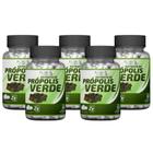 Extrato de própolis verde caps 500mg 60 cápsulas kit com 5