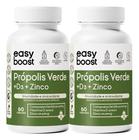 Extrato De Própolis Verde D3 Zinco Easy Boost 120caps Kit 2x