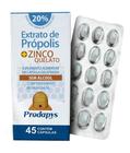 Extrato de Própolis + Zinco Quelato 400mg 45 cápsulas Prodapys