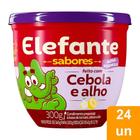 Extrato Elefante Sabores Cebola e Alho Pote 300g - Embalagem com 24 Unidades