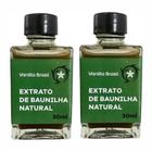 Extrato natural de baunilha 30ml com 2 un Vanilla Brasil