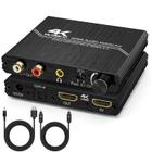 Extrator de Áudio HDMI Tendak 4K - HDMI para HDMI com SPDIF Óptico
