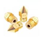 Extrusora Bico Bronze MK8 Filamento 1.75mm Saída 0.4mm - ENG Automação