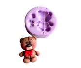 F1023 molde de silicone urso confeitaria biscuit - confeitaria dos moldes