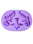 F1468 molde de silicone arabesco confeitaria biscuit