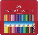 Faber-Castell Estanho de 24 Cores GRIP 2001 lápis