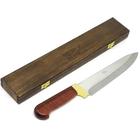 Faca Churrasco e Cozinha Arkhip Chef Cook 9'' Cabo Madeira Caixa