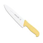 Faca Inox Carne com Cabo Amarelo Profissional 8" - Mundial