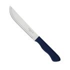 Faca Inox Uso Geral com Cabo Azul 7" - Mundial