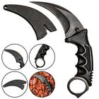 Faca Karambit com Capa Luatek abertura manual PRETO Slk-D18