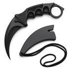 Faca Karambit Esportiva Cs Go Inox Com Bainha Inclusa