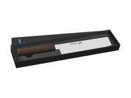 Faca nakiri 7 sushi silver marrom lamina de aco inox e cabo de nylon tramontina