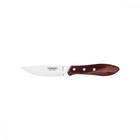 Faca para Churrasco Jumbo Tramontina com Lamina em Aço Inox e Cabo de Madeira Polywood Vermelho 5"