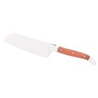 Faca Santoku C/ Cabo De Madeira E Inox Laguiole 31,5Cm