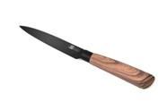 Faca Utility Black Wood Lâmina Estreita 5" - James.F