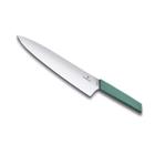 Faca Victorinox Chef Swiss Modern - Lâmina Reta Lisa - 25 cm - Verde - 6.9016.2543B