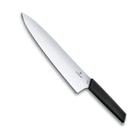 Faca Victorinox Swiss Modern - Lâmina Lisa - 25 Cm - Preta