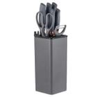 Facas Inox Plástico Organizador Churrasco - Black Watch