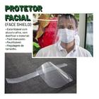 Face Shield Protetor Facial Ajustável Transparente